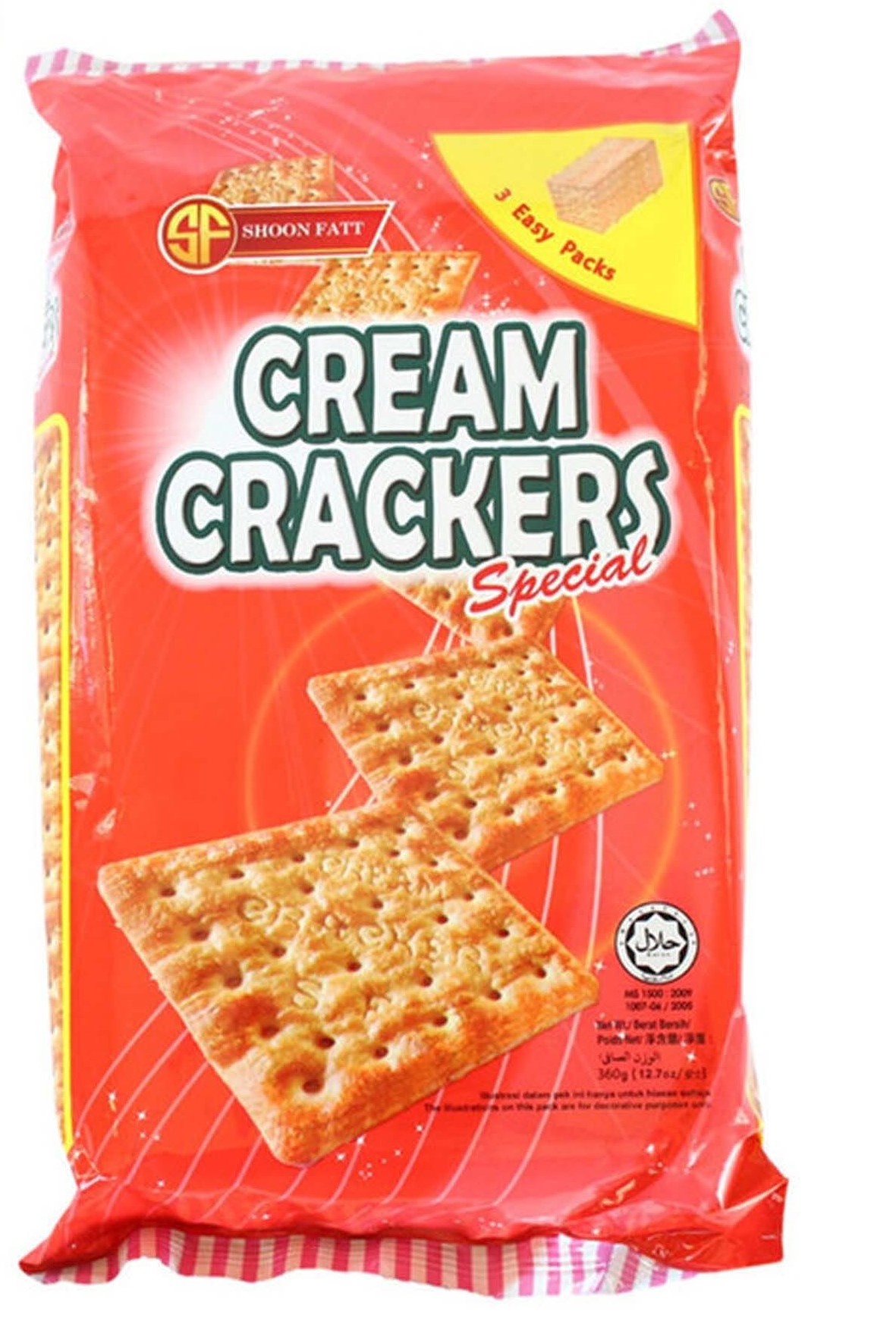 Shoon Fatt Cream Crackers Sugar Free Istimewa 280gm