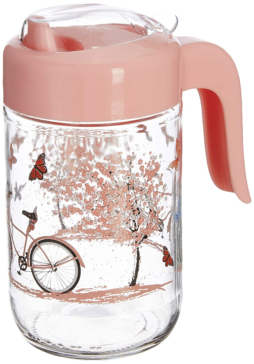 Signoraware Bicycle Glass Oil Dispenser (Transparent, 660 ml)