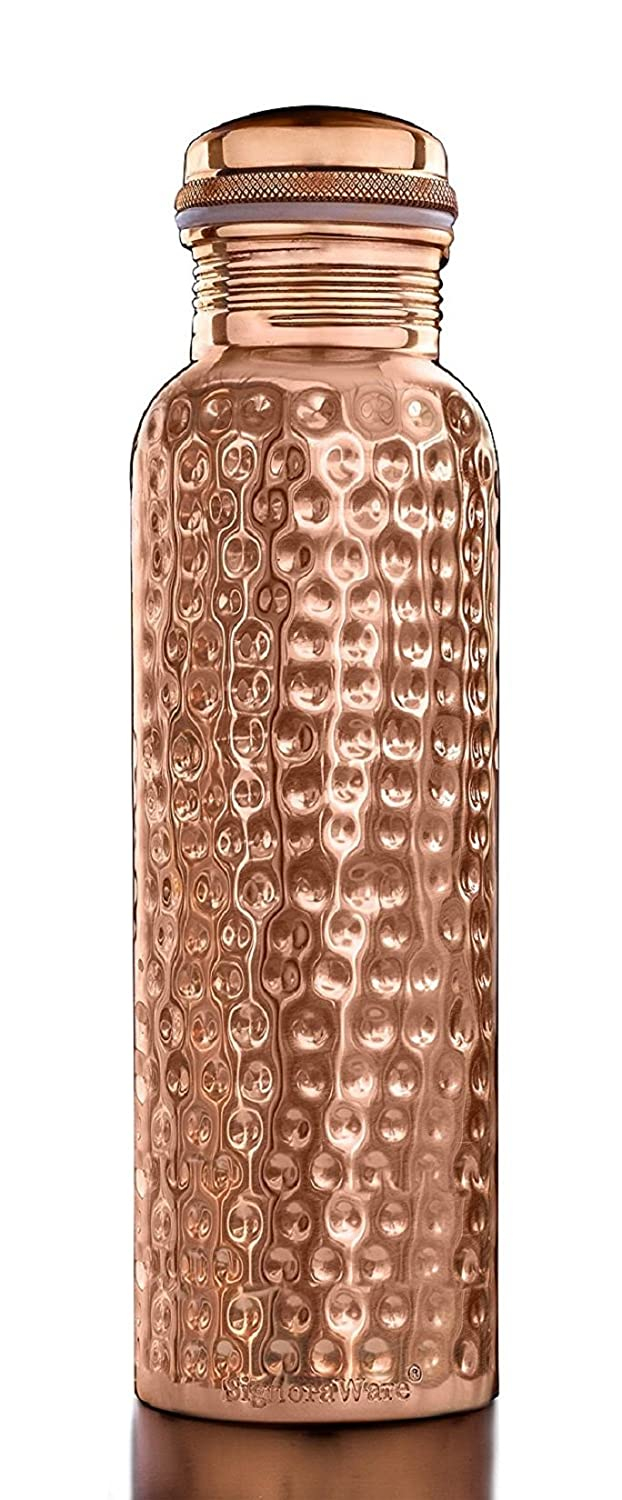 SignoraWare Copper Water Bottle Hammered