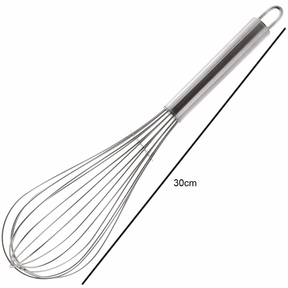 Signoraware Whisk 30cm Round Steel Handle