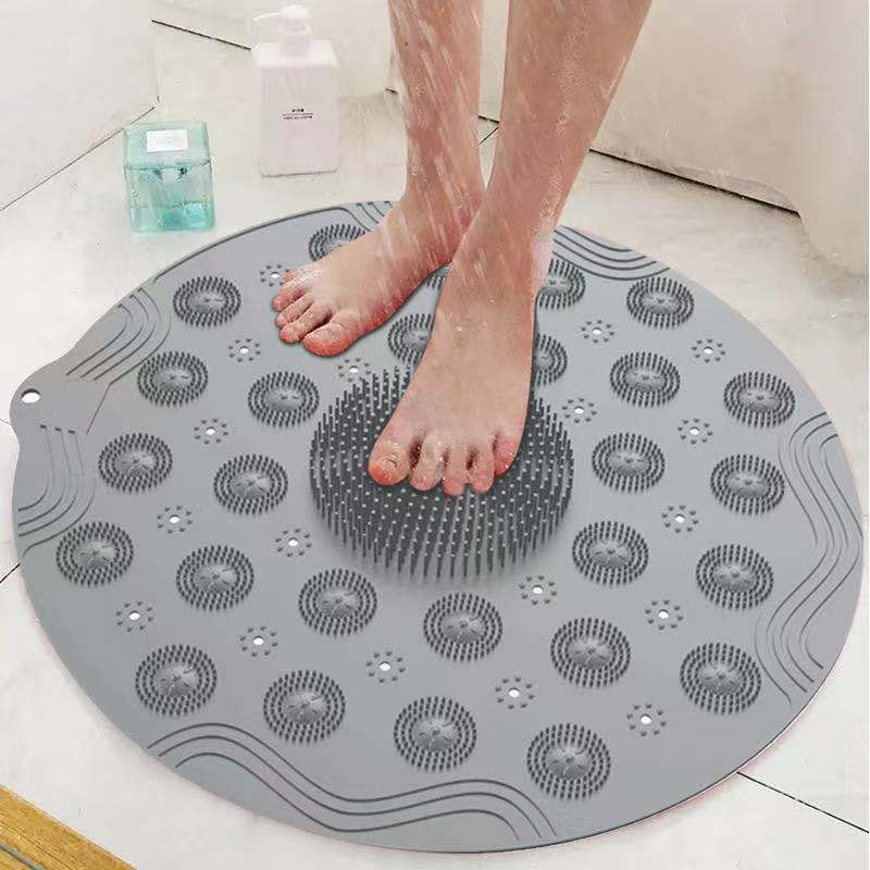 Laughing Buddha - Silicone Slip Proof Foot Massage Bath Mat