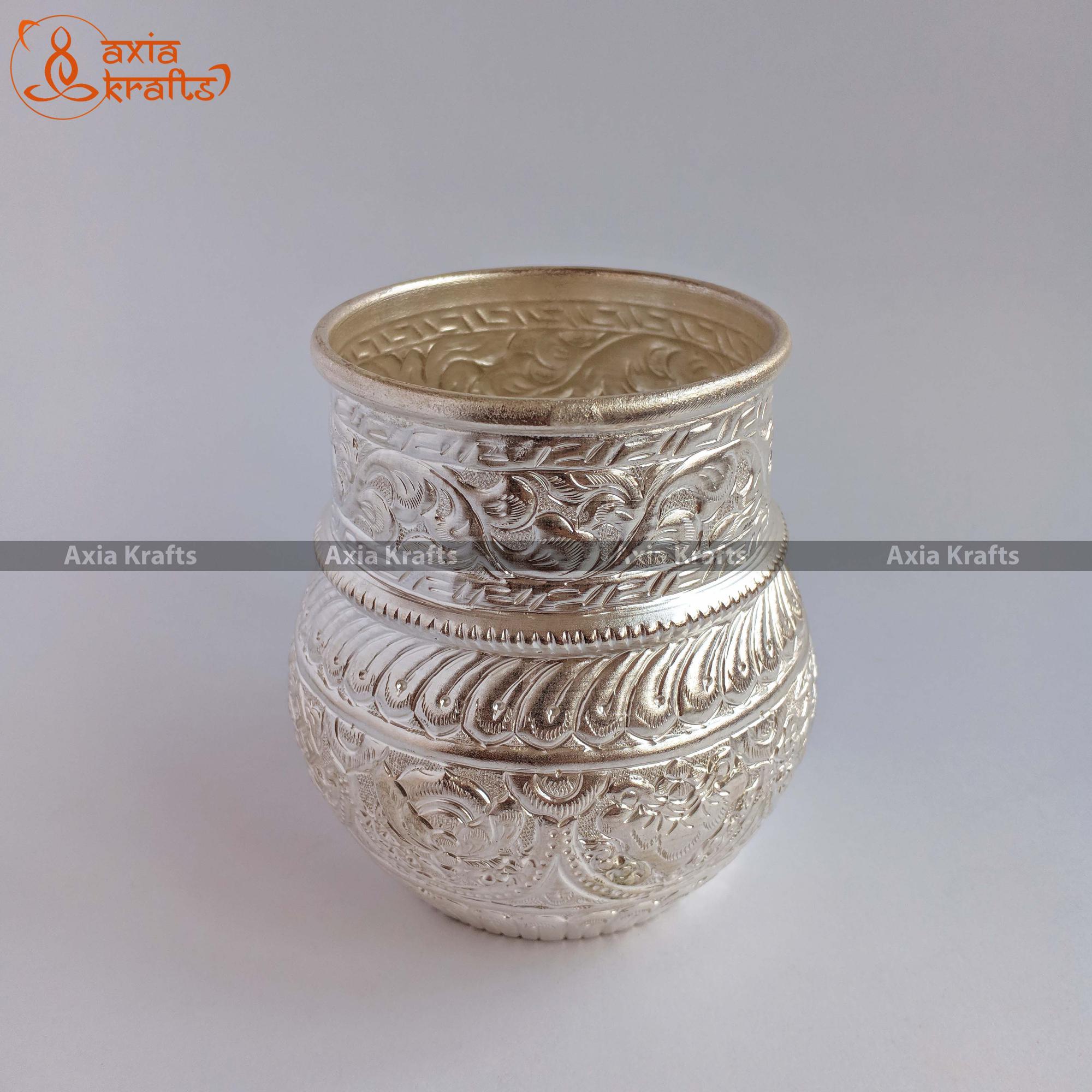 Axia Krafts Silver Plated Mana 4" 