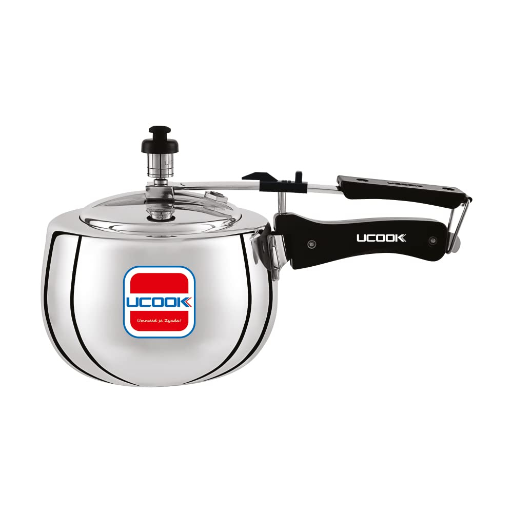 United  Aluminium Induction Base Silvo Plus - 3 Ltr