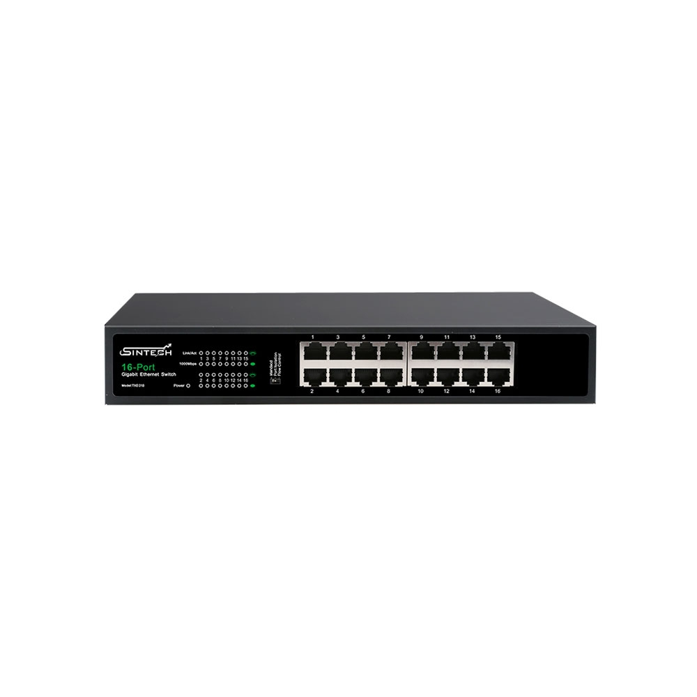 Sintech 16 Port Gigabit Network Switch (1016G)