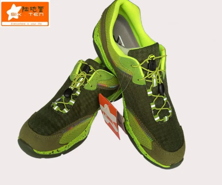 Sixten Outdoor Hiking Unisex Casual Low-top Shoes Army Green - EU 42