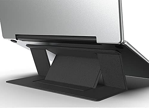 WiWU Skin Pro 3 Portable Stand 13.3-16inch PU Leather Laptop Sleeve With Magnetic Cover for MacBook-Black