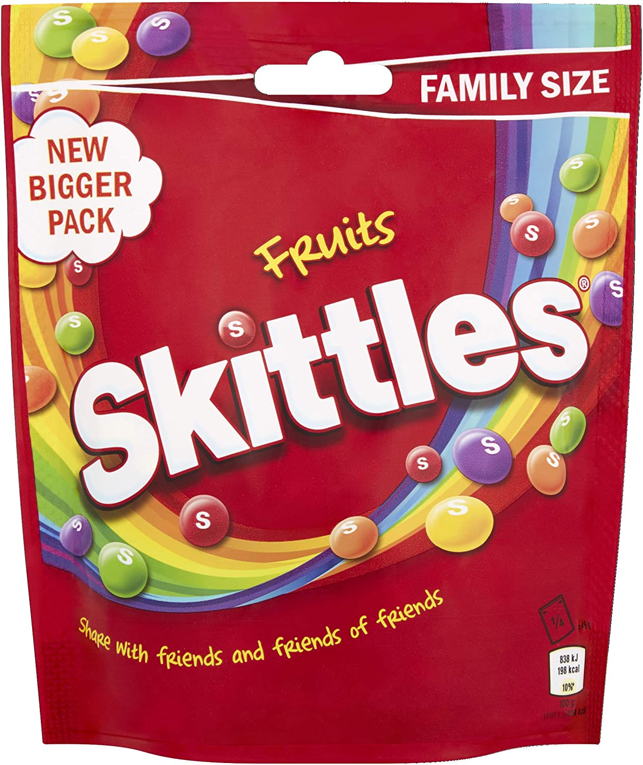 Skittles Fruits Family Size 196 Gm