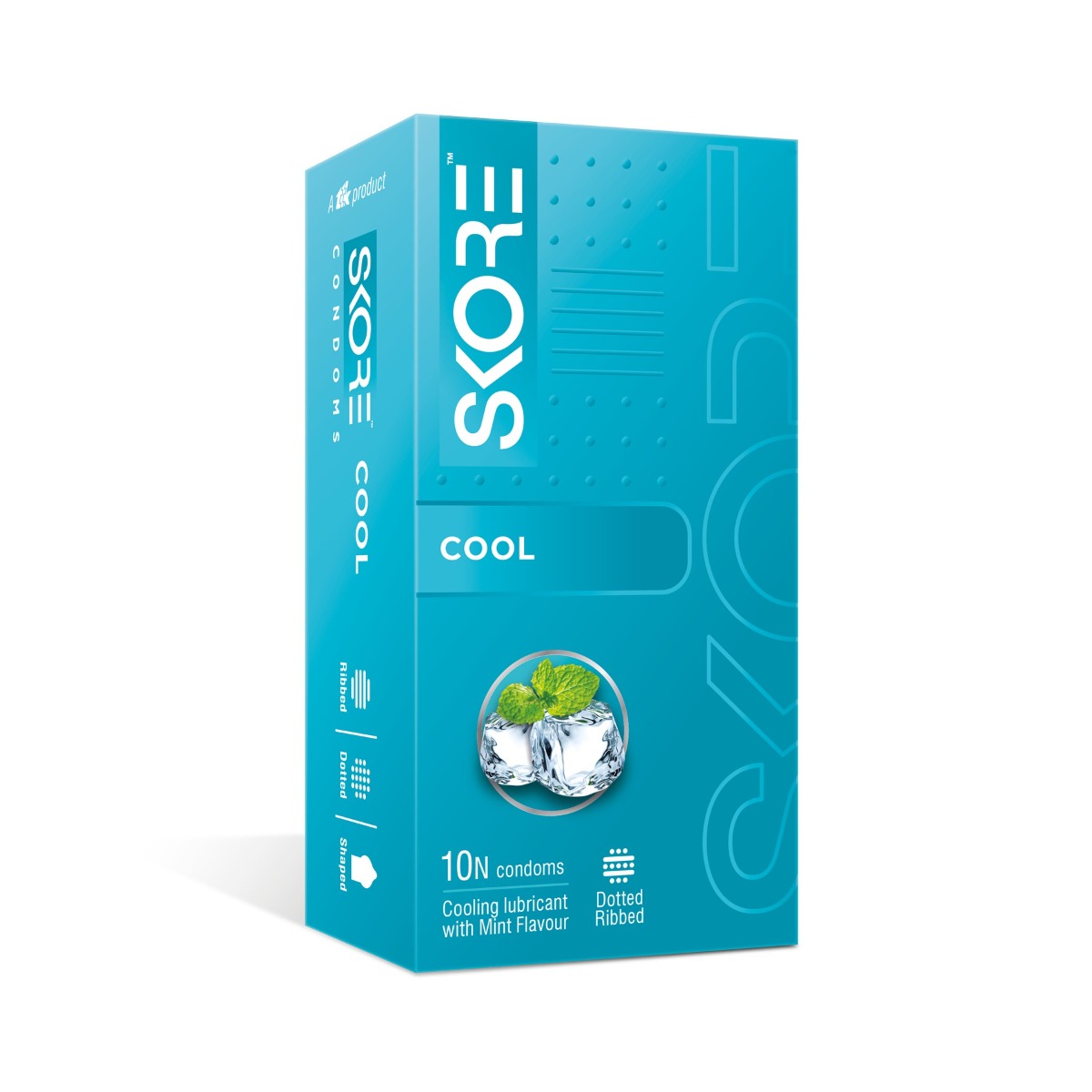 Skore Cool 10 S with 1500+raised Dots Condoms