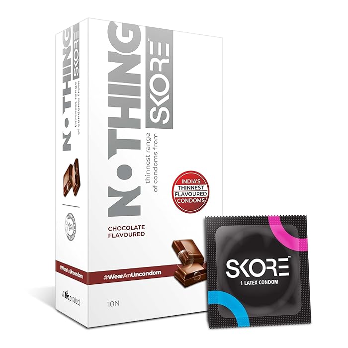Skore Nothing Chocolate 10s Condom