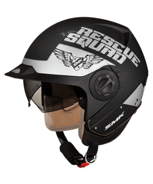 SMK Derby-Rescue Ma260 Half Face Motorcycle Helmet