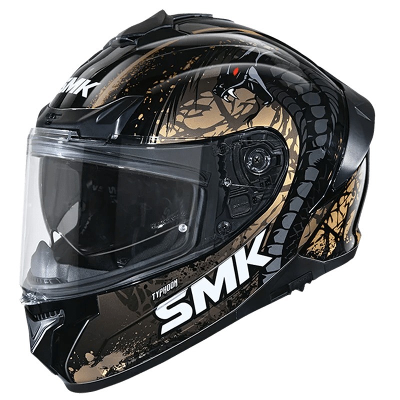 SMK Typhoon Reptile Gl277 Full Face Motorcycle Helmet