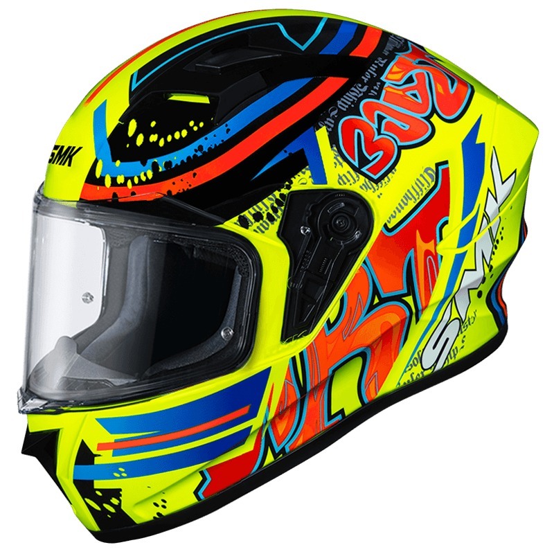 Smk Helmet Stellar - Graffitti Gl437 (l) Full Face Helmets