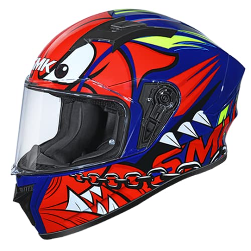 SMK Helmet Stellar - Monster Gl531 (L) - Full Face Helmet