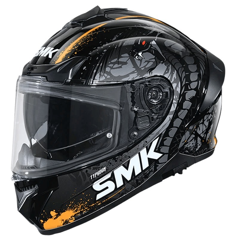 Smk Typhoon Reptile Gl267 Full Face Motorcycle Helmet