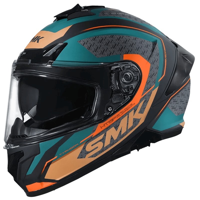 Smk Typhoon Rd1 MA287 Full Face Motorcycle Helmet