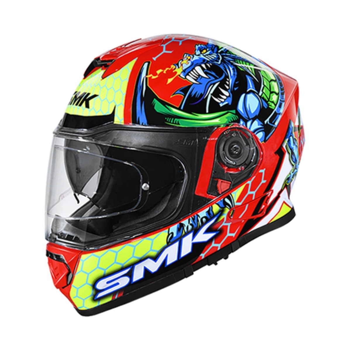 Smk Helmet Twister DRAGON 358XL Full Face Helmet