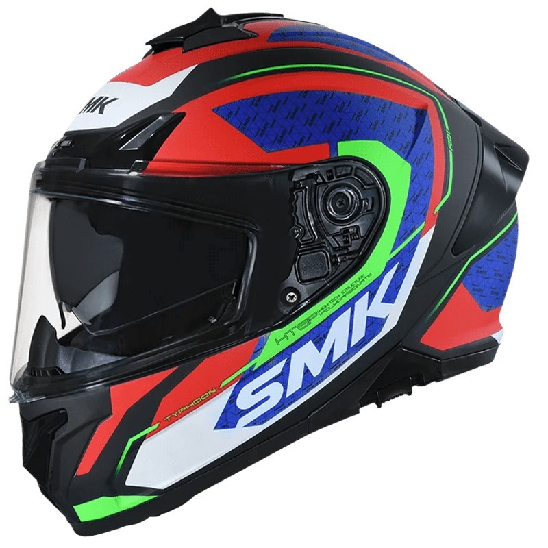Smk Typhoon RD1 Ma235 Full Face Motorcycle Helmet