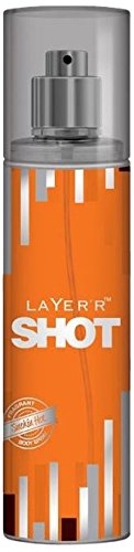 Layer'r Shot Smokin Hot Deodorant Spray For Men - 135ml