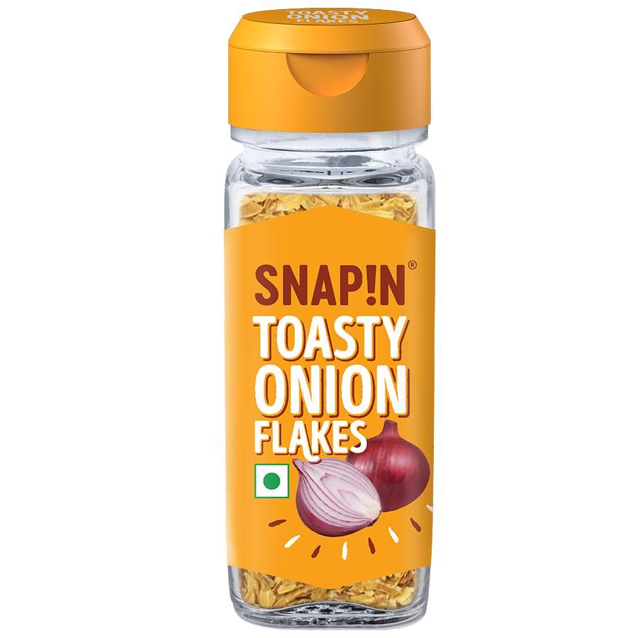 Snapin Toasty Onion Flakes, 25g