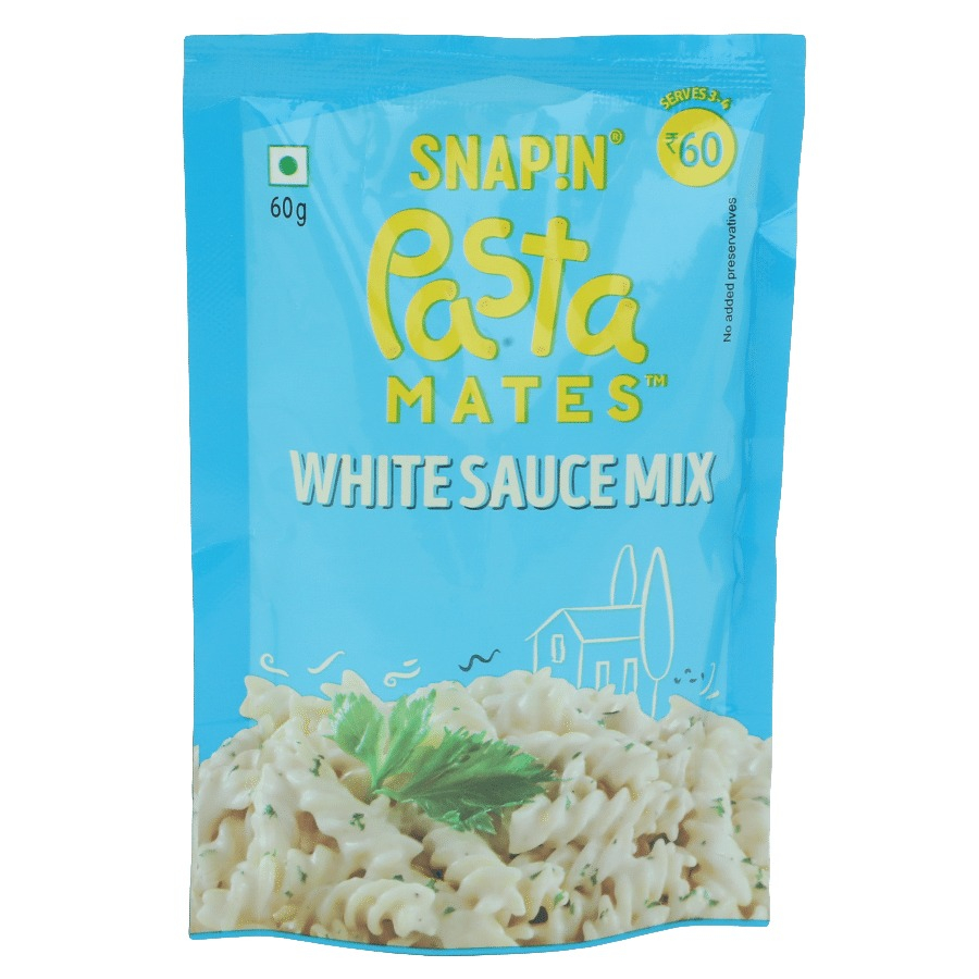 Snapin Pasta Mates White Sauce Mix 60 g