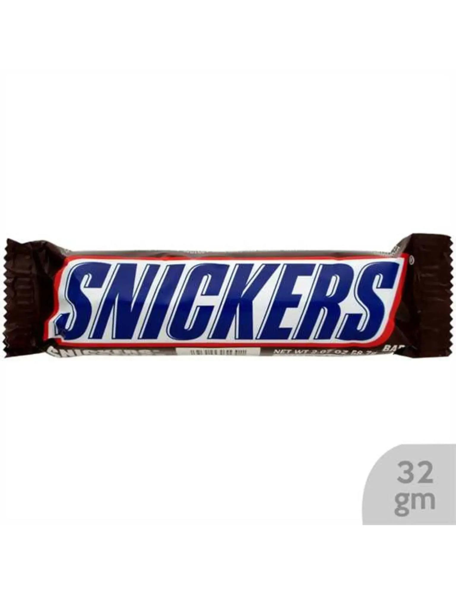 Snickers Chocolate Bar 32gm