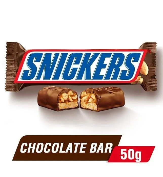 Snickers Chocolate Bar 50gm