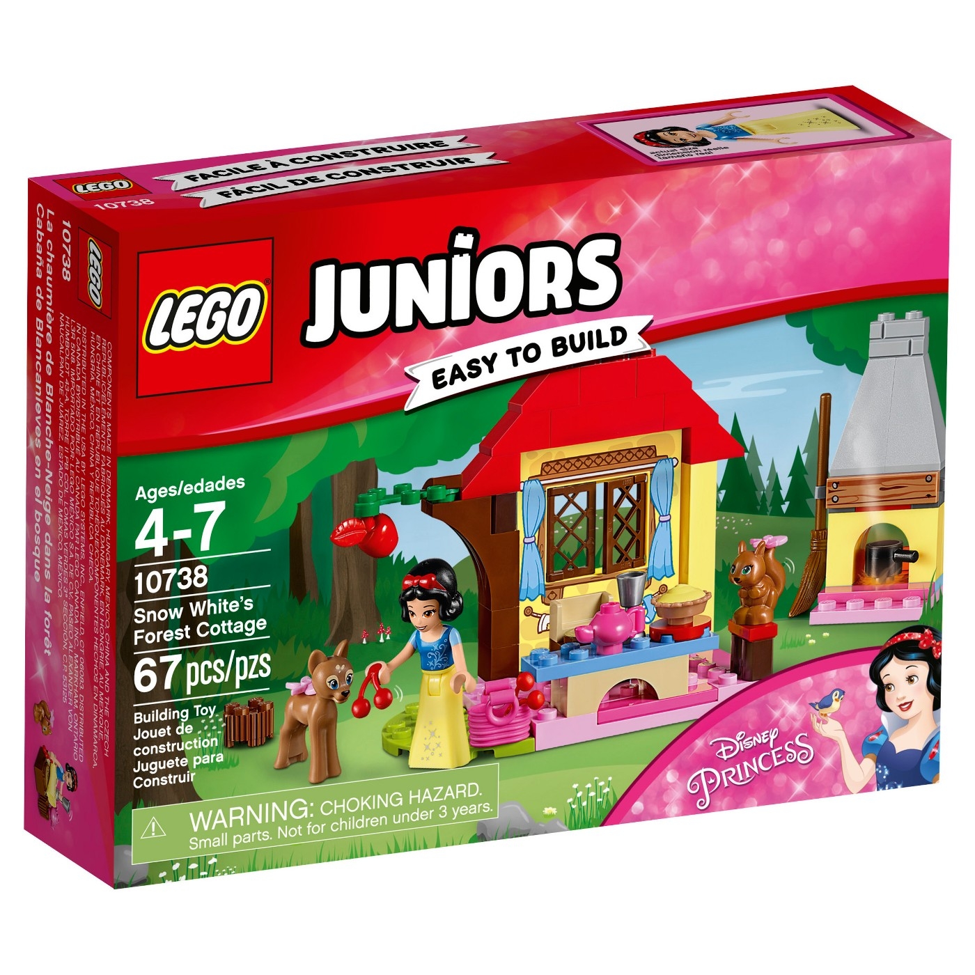 LEGO 10738 Juniors Snow White's Forest Cottage