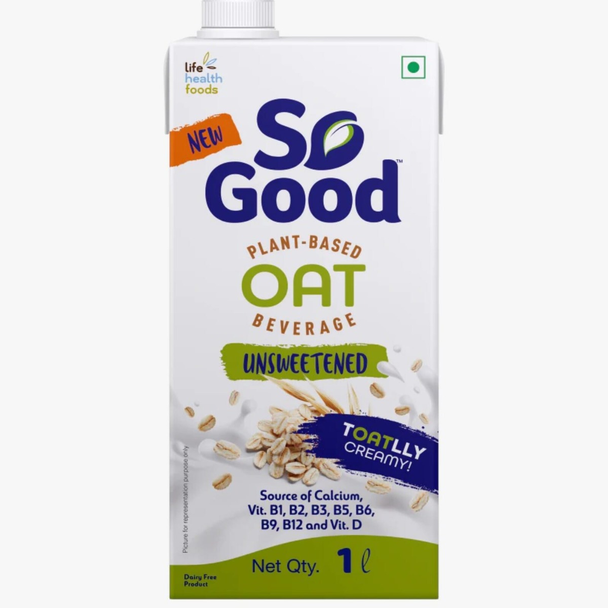 So Good Oat Unsweetened Beverage 1 liter