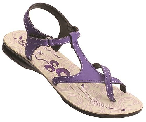 Paragon Purple Solea Sandal for women 07010