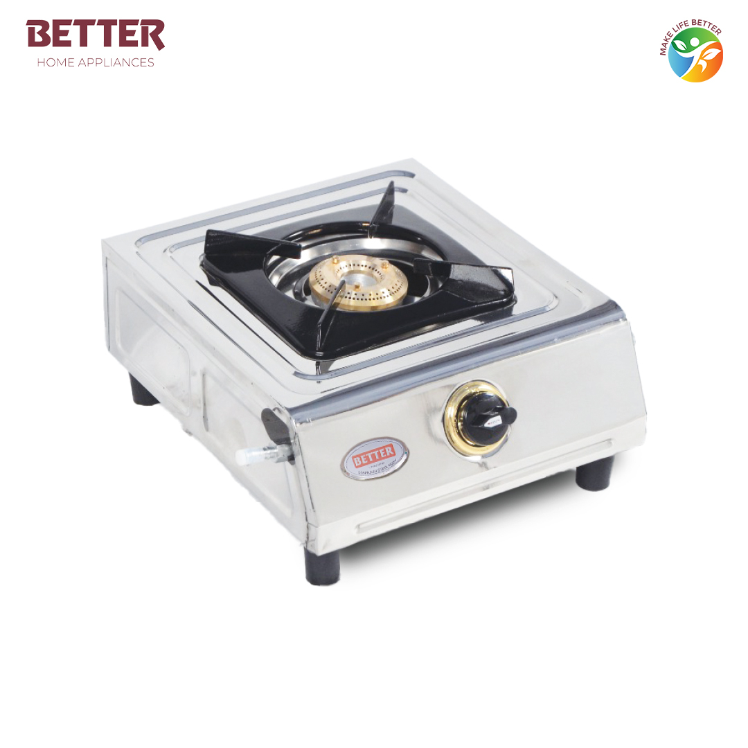 Better Solo Prism Digital LPG Gas Stove Brass Burner