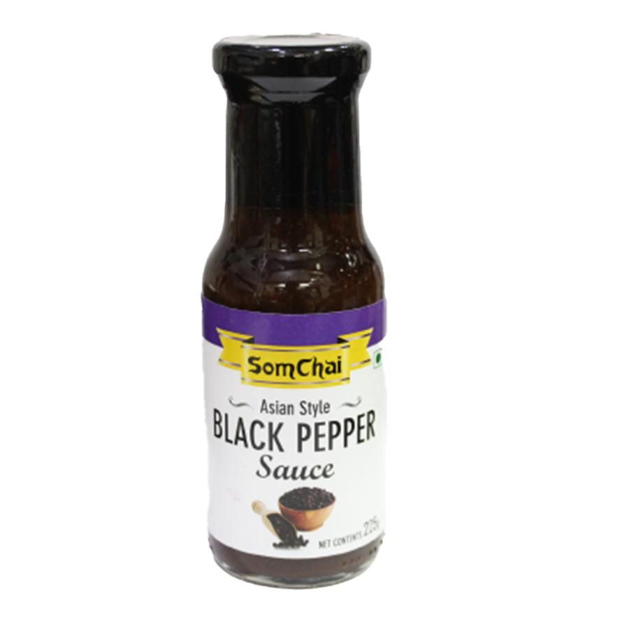 Somchai Black Pepper Sauce 225gm