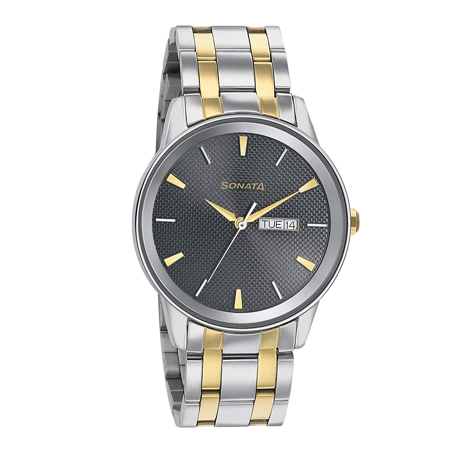Sonata Wedding Analog Grey Dial Men's Watch -7133BM02