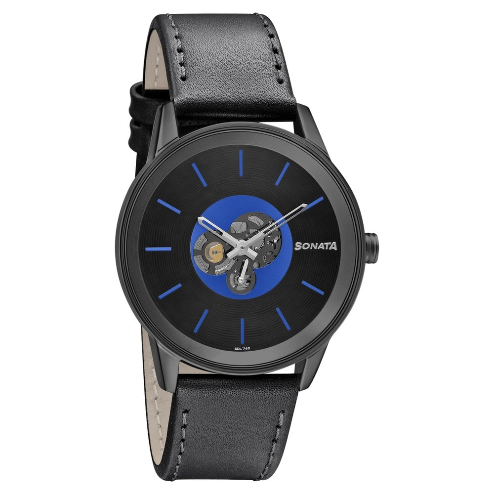 Sonata Analog Blue Dial Men's Watch-7133NL03