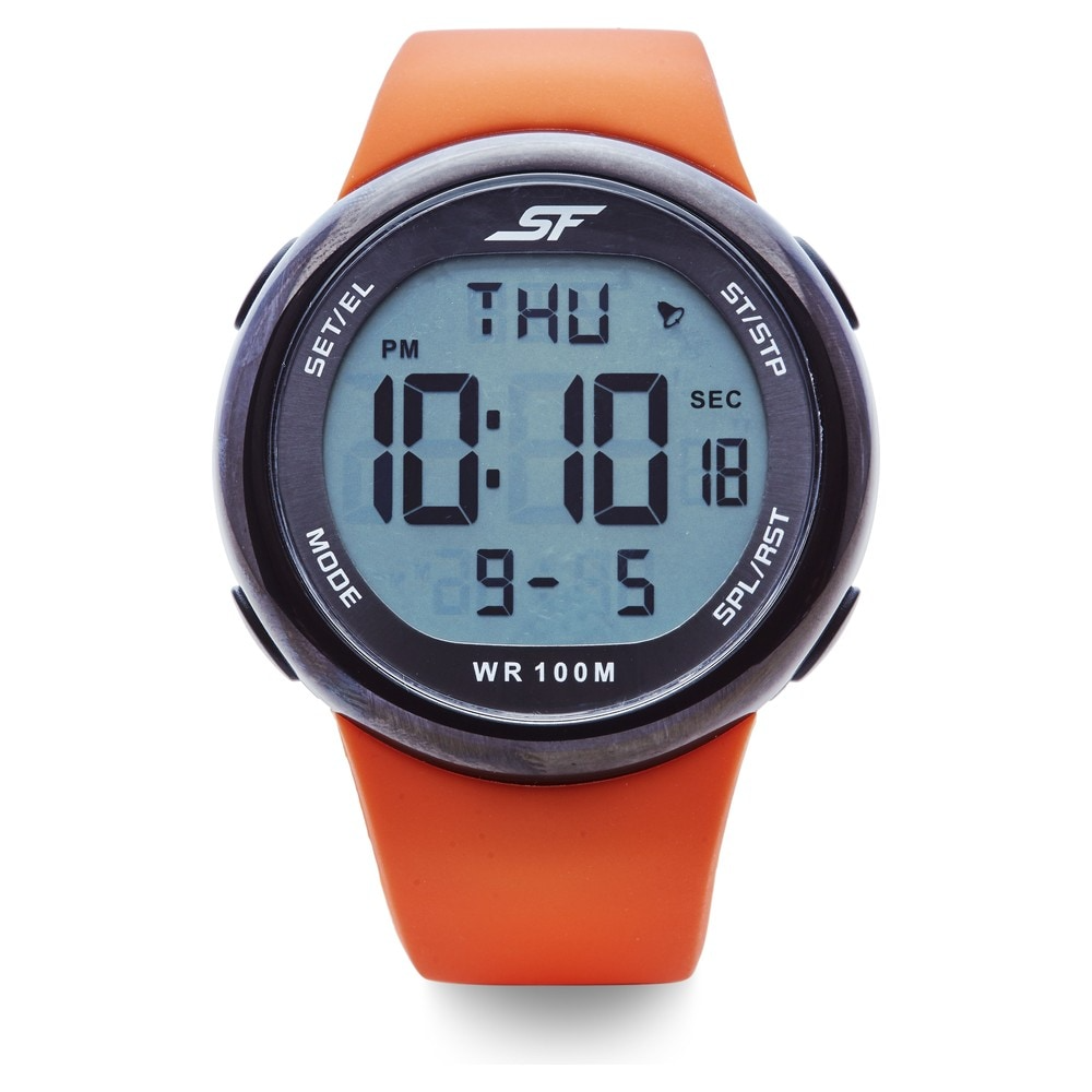 Sonata Slash From SF - Orange Digital Watch 77098PP02