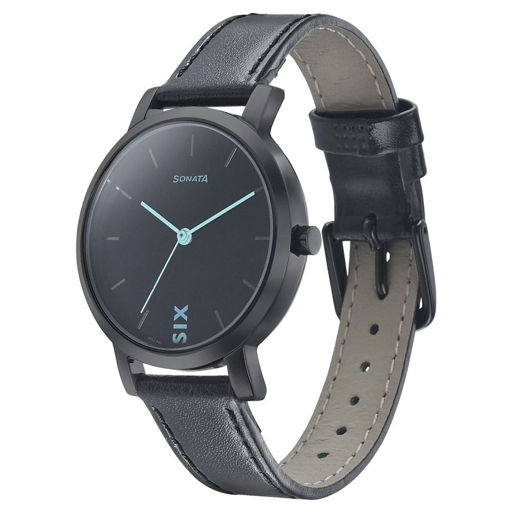 Sonata 8164NL01 - Play with Sonata - Black Dial Analog Watch for Women