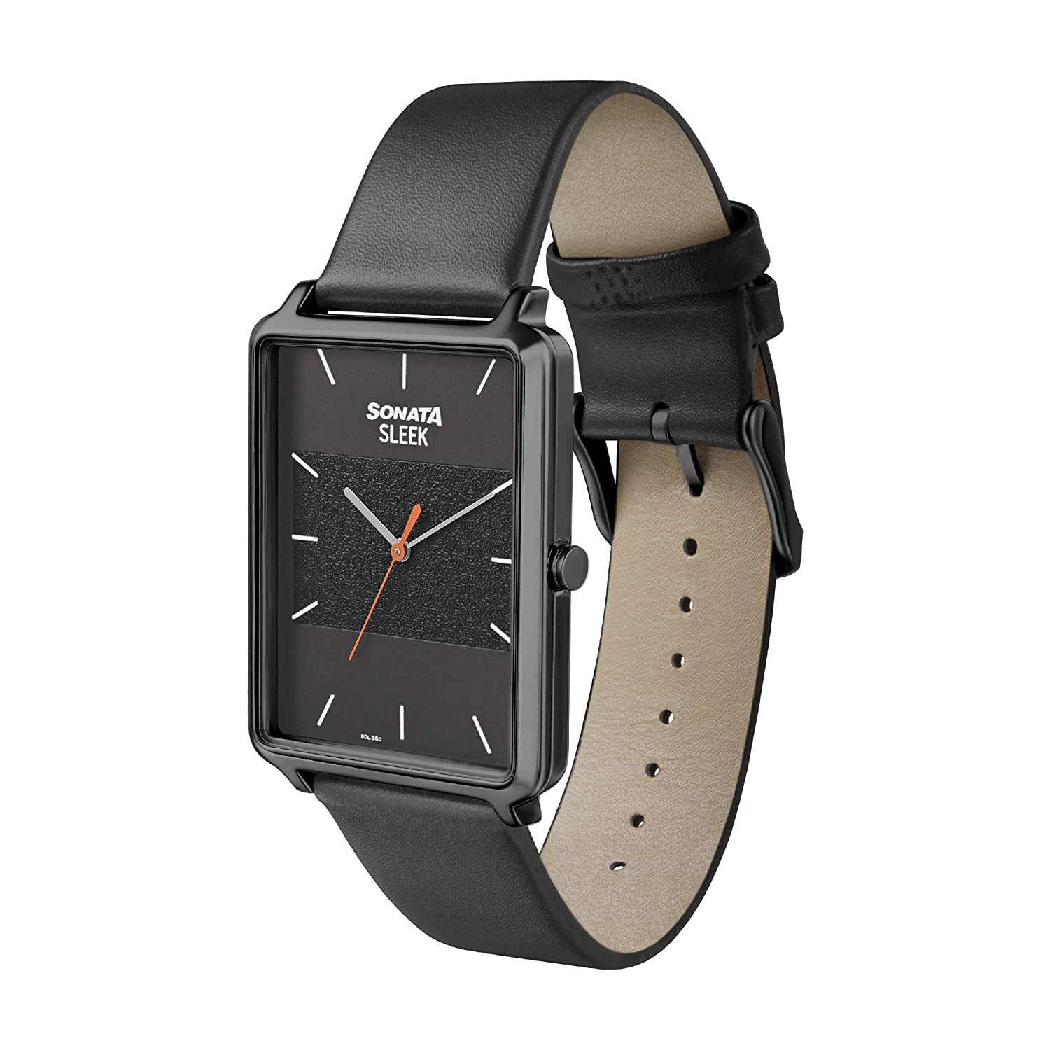 Sonata Analog Black Dial Men's Watch-7144nl01
