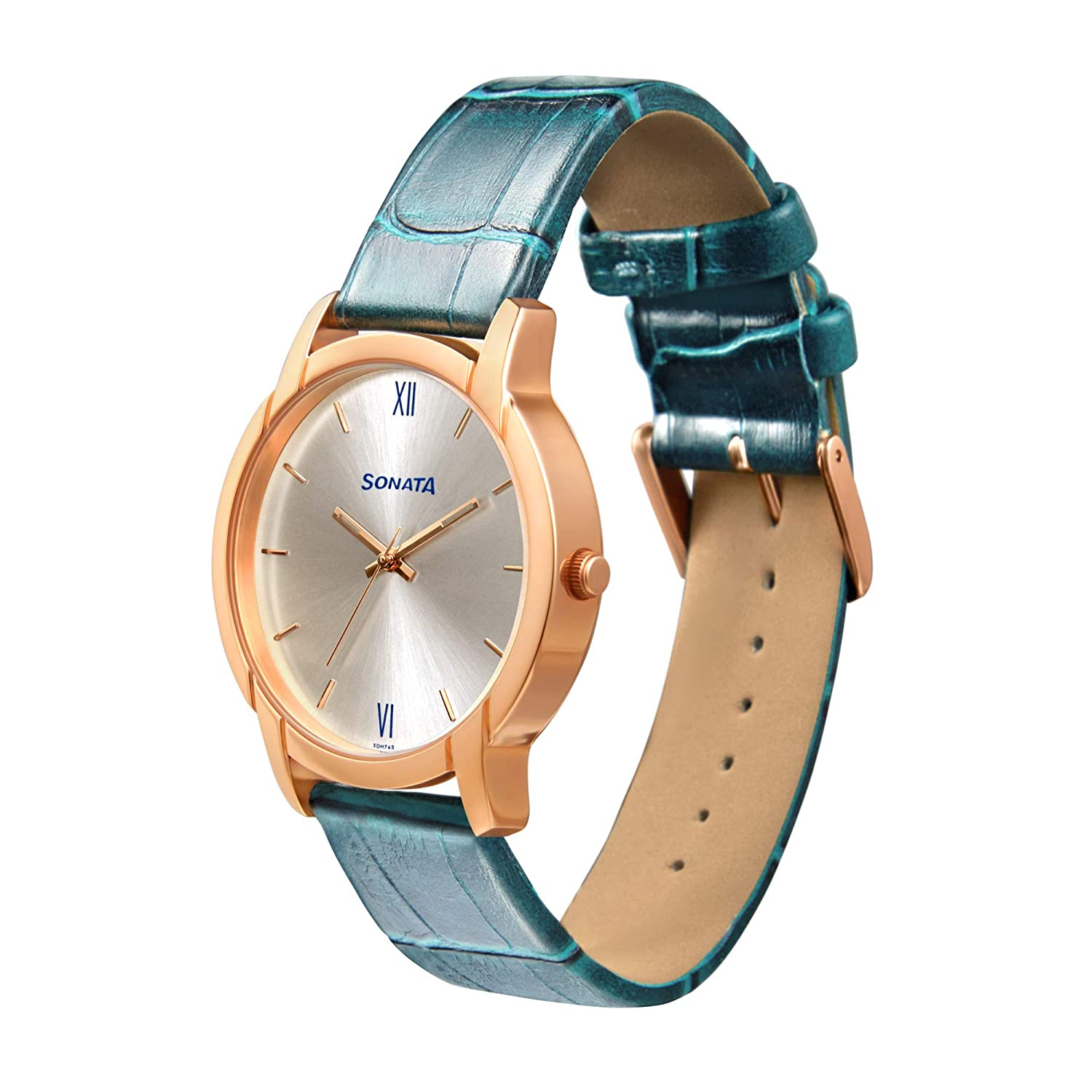 Sonata Beyond Gold Analog Silver Dial Men's Watch-77031wl01