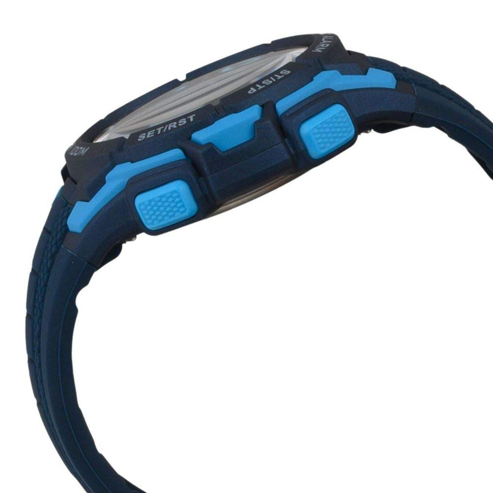 Sonata Sf Atomic Digital Black Dial Men's Watch - 77097pp03