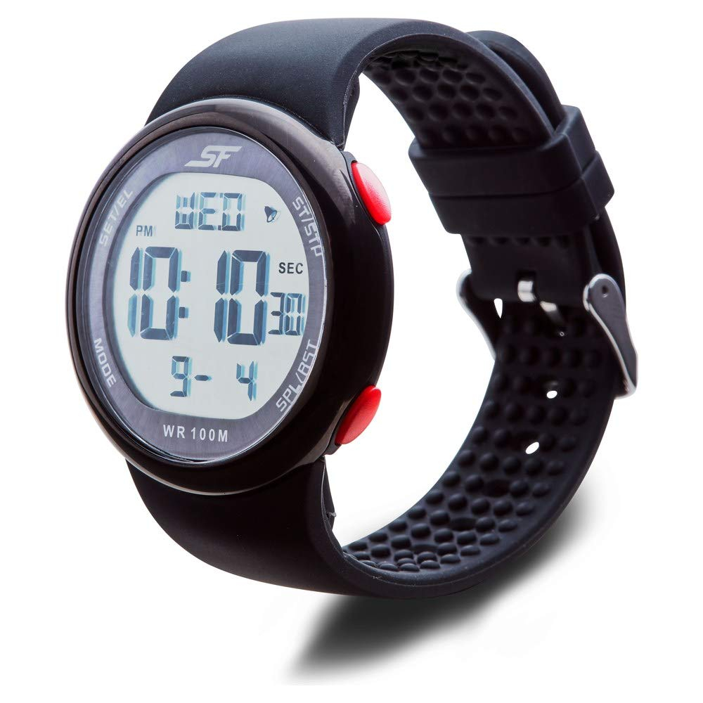 Sonata Sf Slash Digital Black Dial Men's Watch - 77098pp01