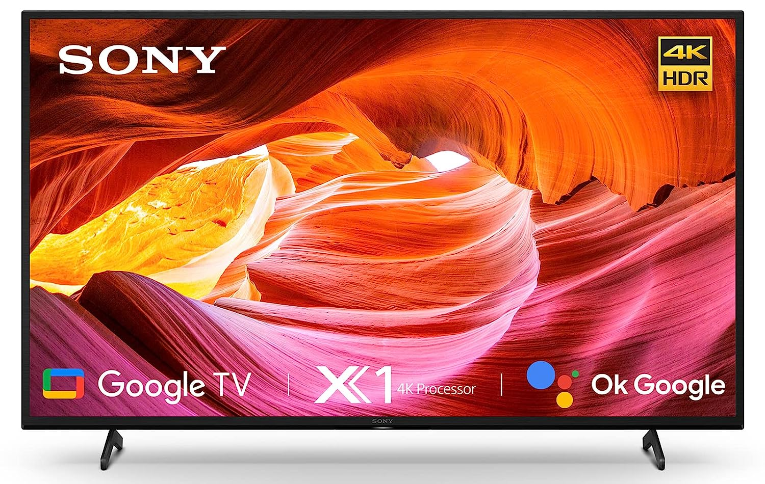 Sony Bravia KD-43X75K | 4K Ultra HD | High Dynamic Range (HDR) | Smart TV (Google TV)