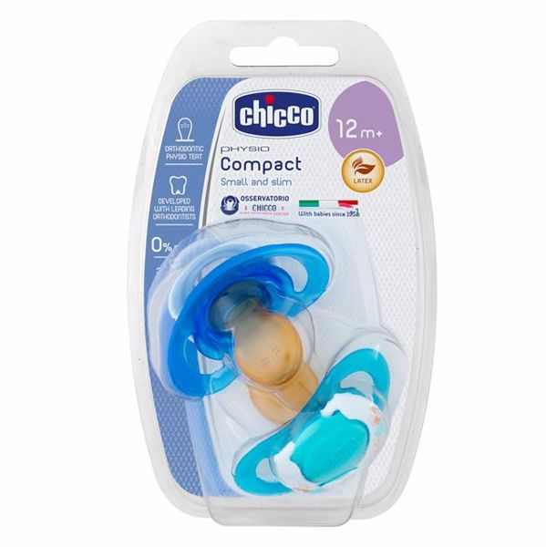 Chicoo SOOTHER COMPACT BLUE SIL 6-12/6-16M PCB