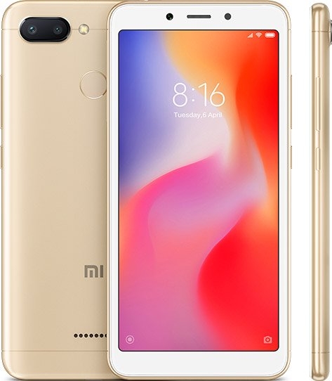 Xiaomi Redmi 6 (3/64)GB Gold