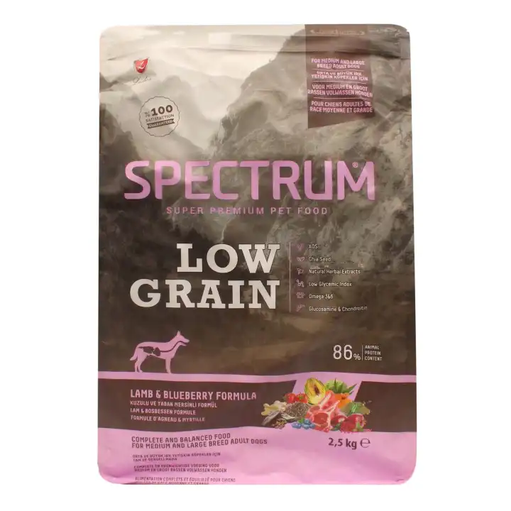 Spectrum-Large And Adult Breed Super Premium Pet Food (Lamb & Blueberry Flavour )