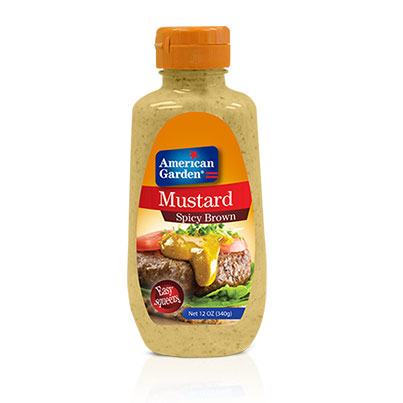 American Garden Spicy Brown Mustard 340gm