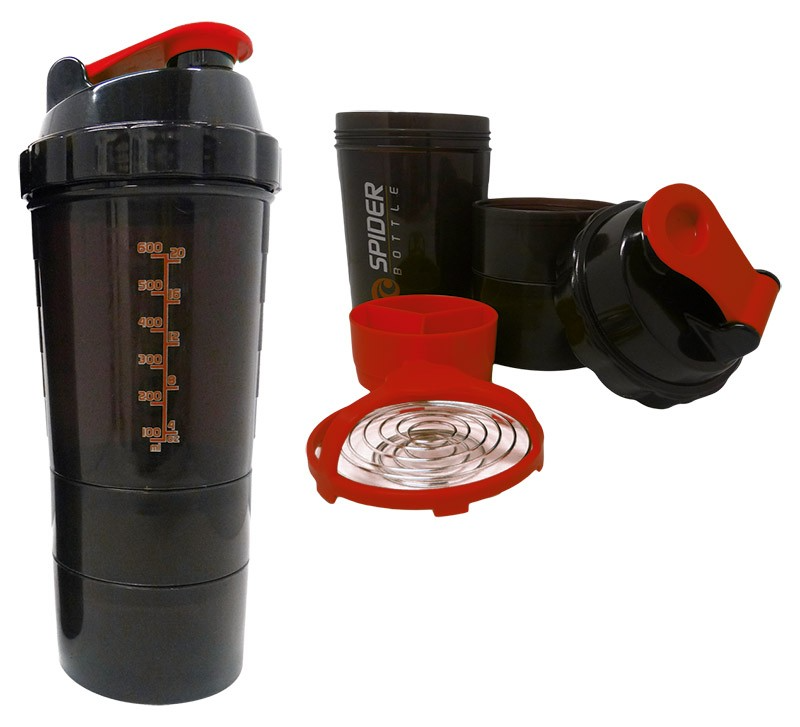Laughing Buddha - Spider Protein Power Shaker 3 In 1
