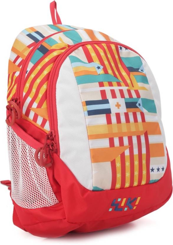 Wildcraft Spin Wiki Backpacks-Red