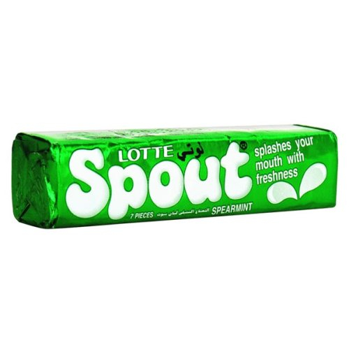 Lotte Spout Spearmint 23.8G