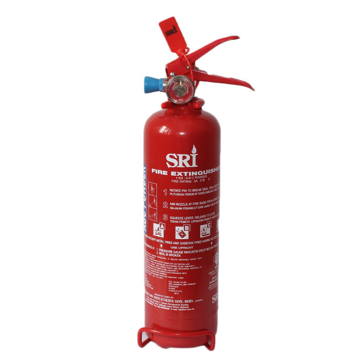 SRI 1 kg. ABC Type Fire Extinguisher