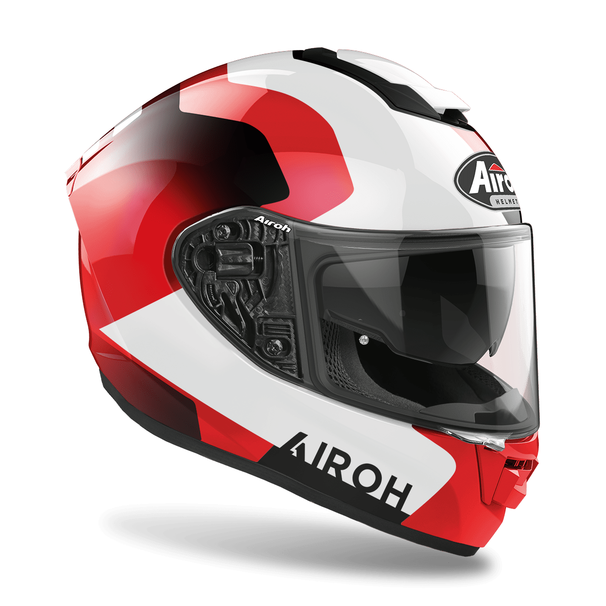 Airoh ST.501 Dock Gloss Red Full Face Motorcycle Helmet(st.5d55)