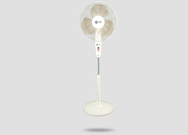 Orient stand 33 3 Blade Pedestal Fan (Off White)